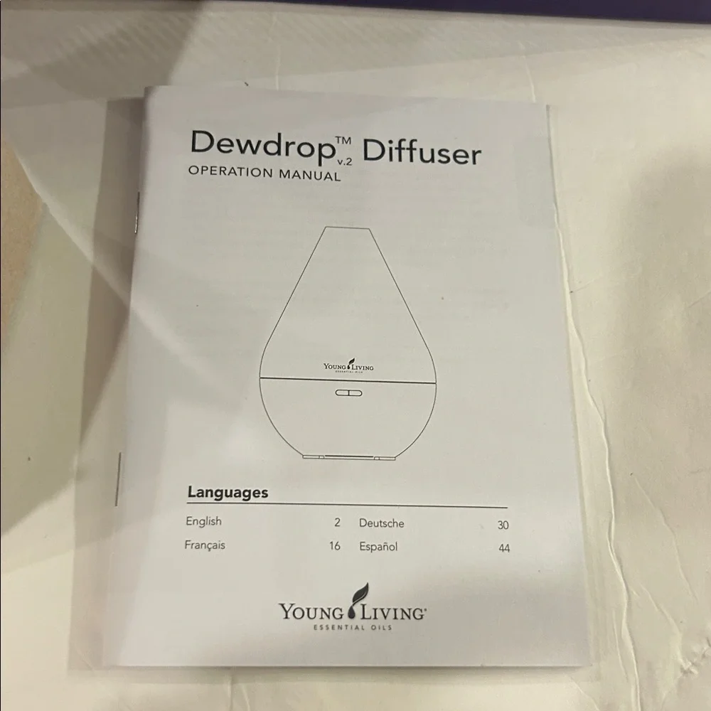 Young Living YL New dew drop diffuser essential oils aromatherapy boxed set